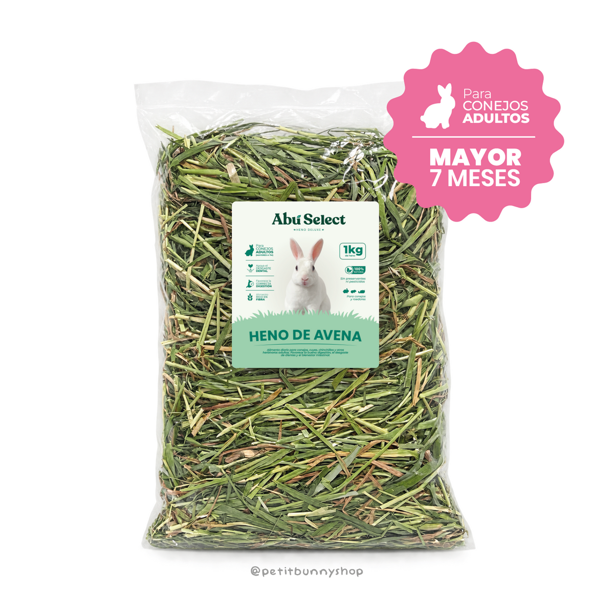 Heno Deluxe de Avena - Abú Select