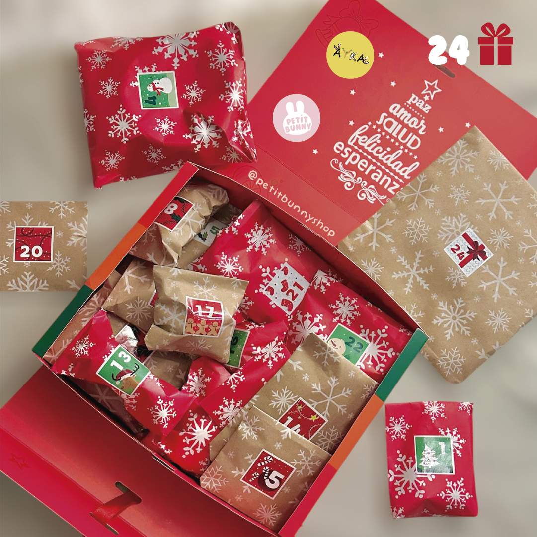 Calendario de Adviento - 24 REGALOS