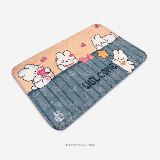 Tapete Welcome Bunnies - Tamaño S